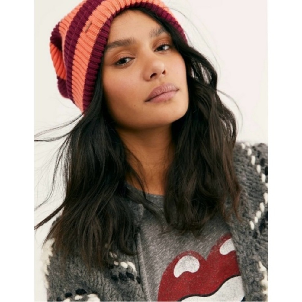 Free People Outside The Lines Beanie OS